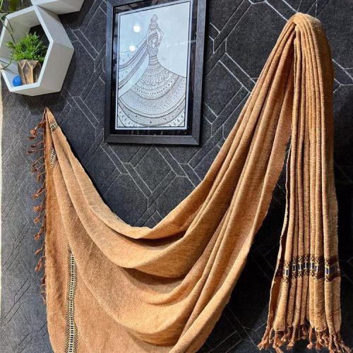 Men's Velvet Plain Shawl