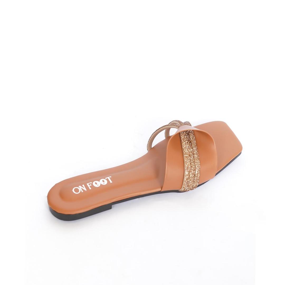 Stylish Women's Casual PVC Flats - Image 3